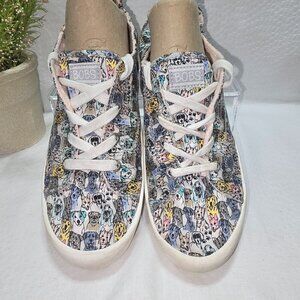 BOBS FOR DOGS WOMENS SNEAKERS FROM SKECHERS SIZE 10 EUC